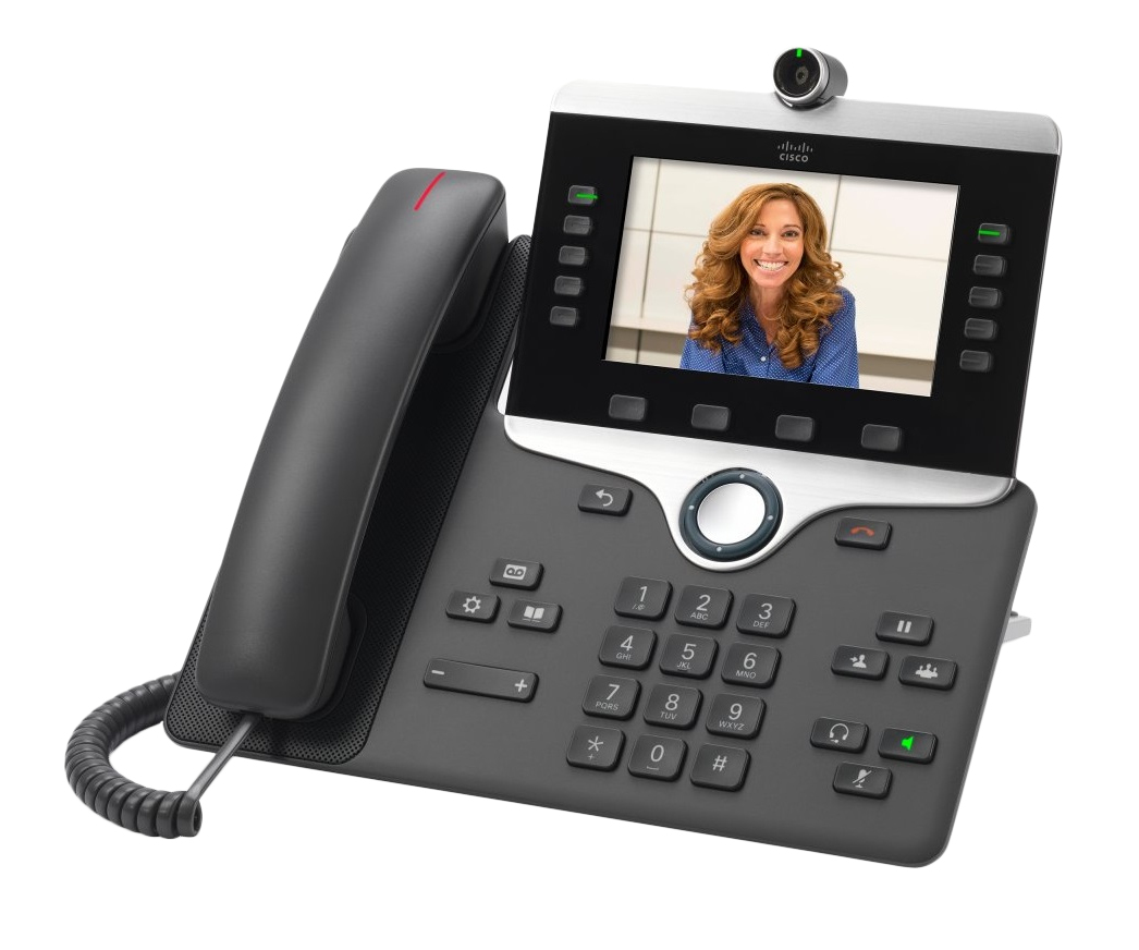Image of Cisco 8845 IP phone Charcoal LCD