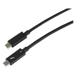 Lenovo 4Z51A40455 Thunderbolt cable 2 m 40 Gbit/s Black