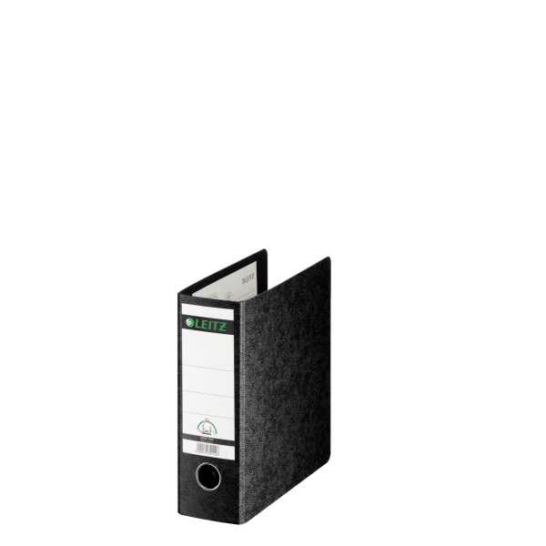 Image of Leitz Cardboard binder ring binder A5 Black