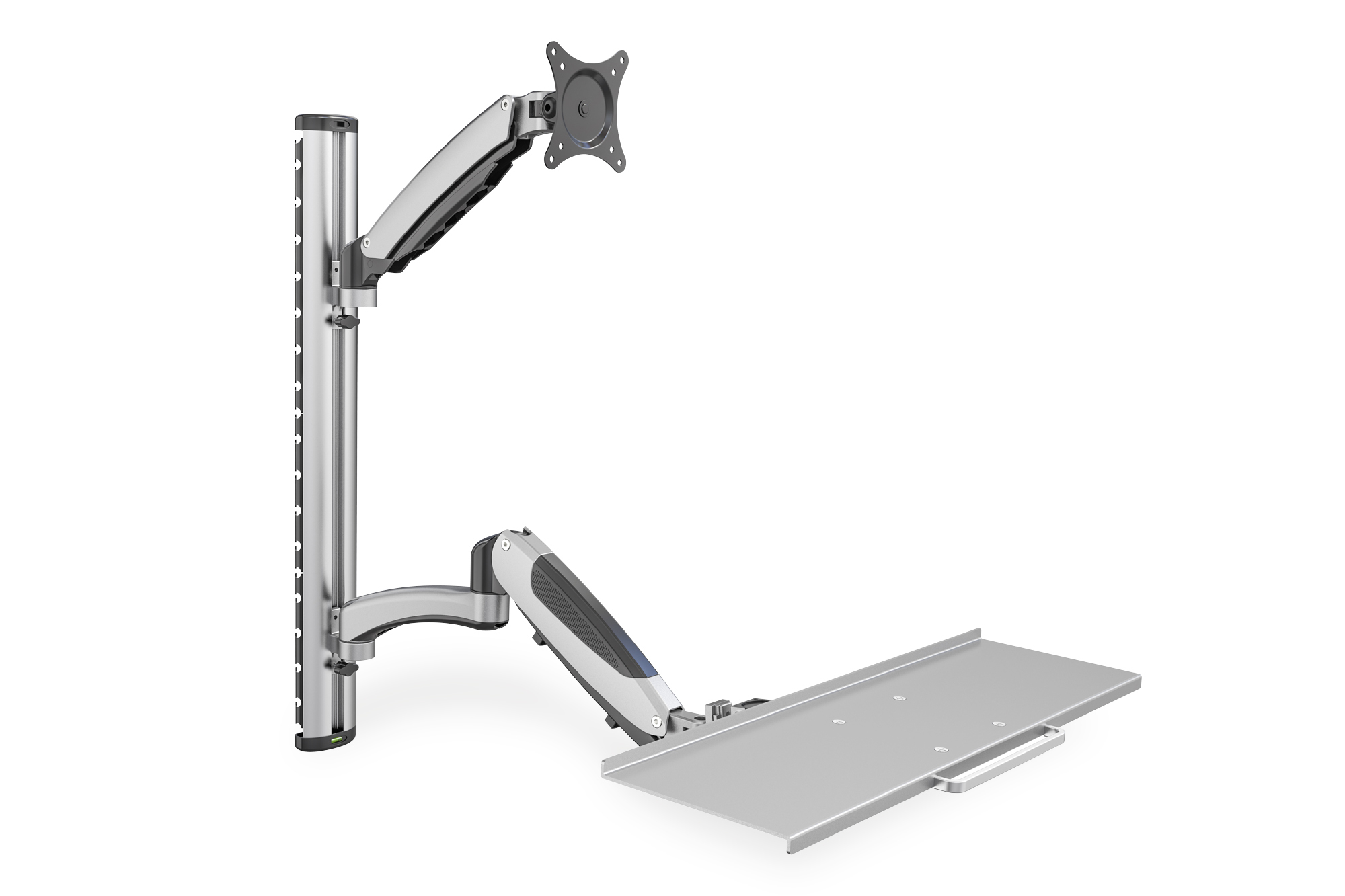 Image of Digitus Workstation (monitor, keyboard, mouse) Wall Mount