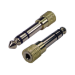 Cables Direct 6.35mm - 3.5mm, Male/Female Gold