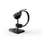 Yealink WH62 Dual Teams Headset Wireless Head-band Office/Call center Micro-USB Charging stand Black