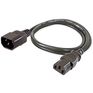 Image of Cisco CAB-C13-C14-2M= power cable Black C13 coupler C14 coupler