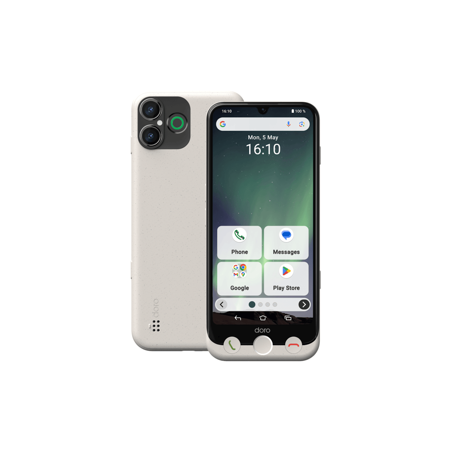Doro Aurora A30 Bone 6.1" 128GB 4G Unlocked & SIM Free Smartp