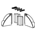 Ergotron Base for 3"x 3" Poles