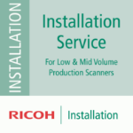 Ricoh Installation Service: for 1 Scanner