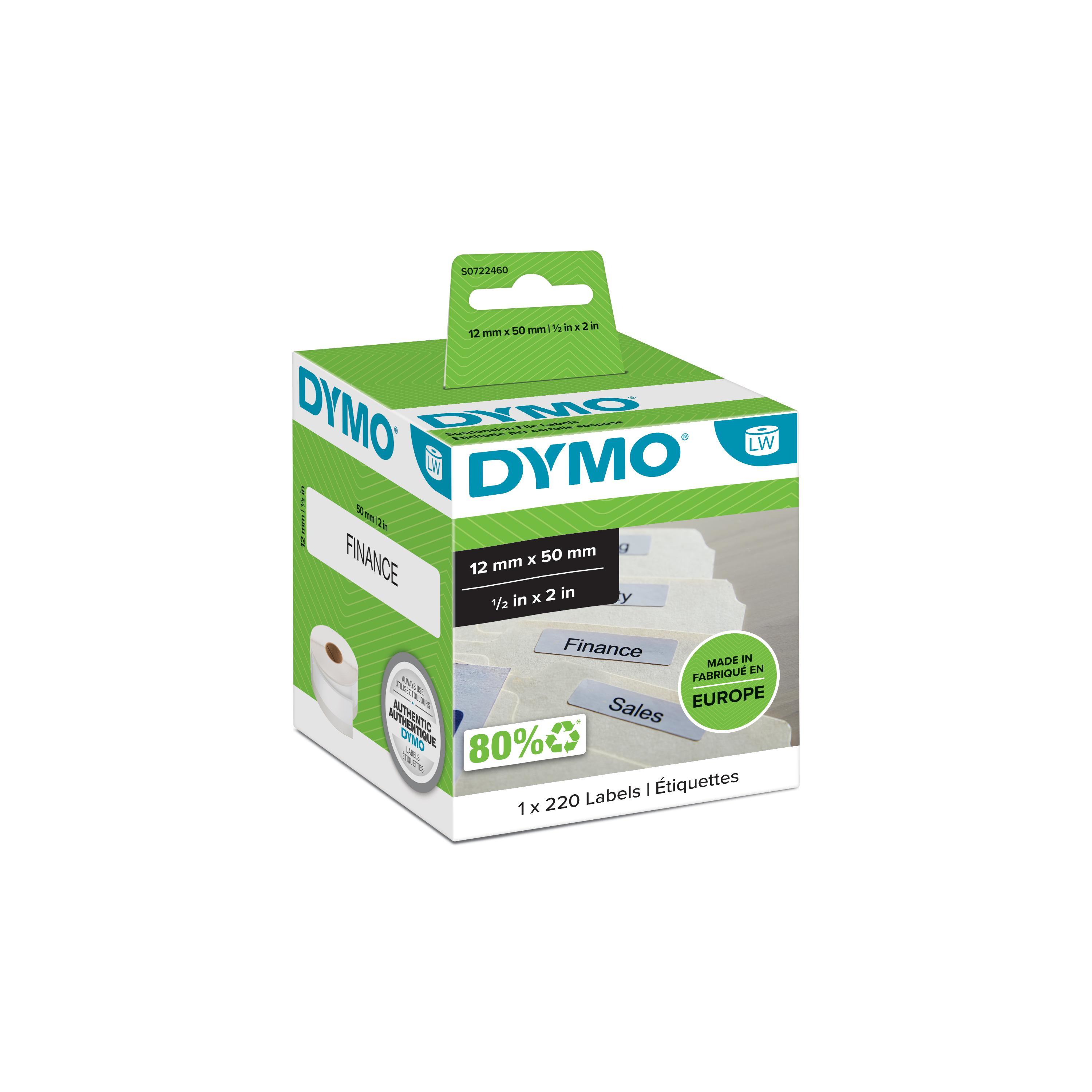 Image of Dymo 99017/S0722460 DirectLabel-etikettes 50mm x 12mm for Dymo 400...