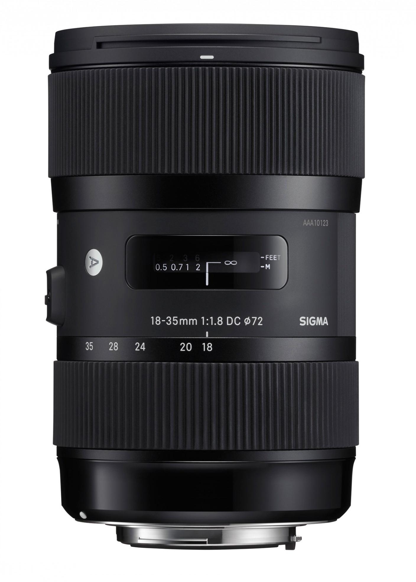 SIGMA 18-35mm F1.8 DC HSM | Art A013 | Canon EF-Sマウント