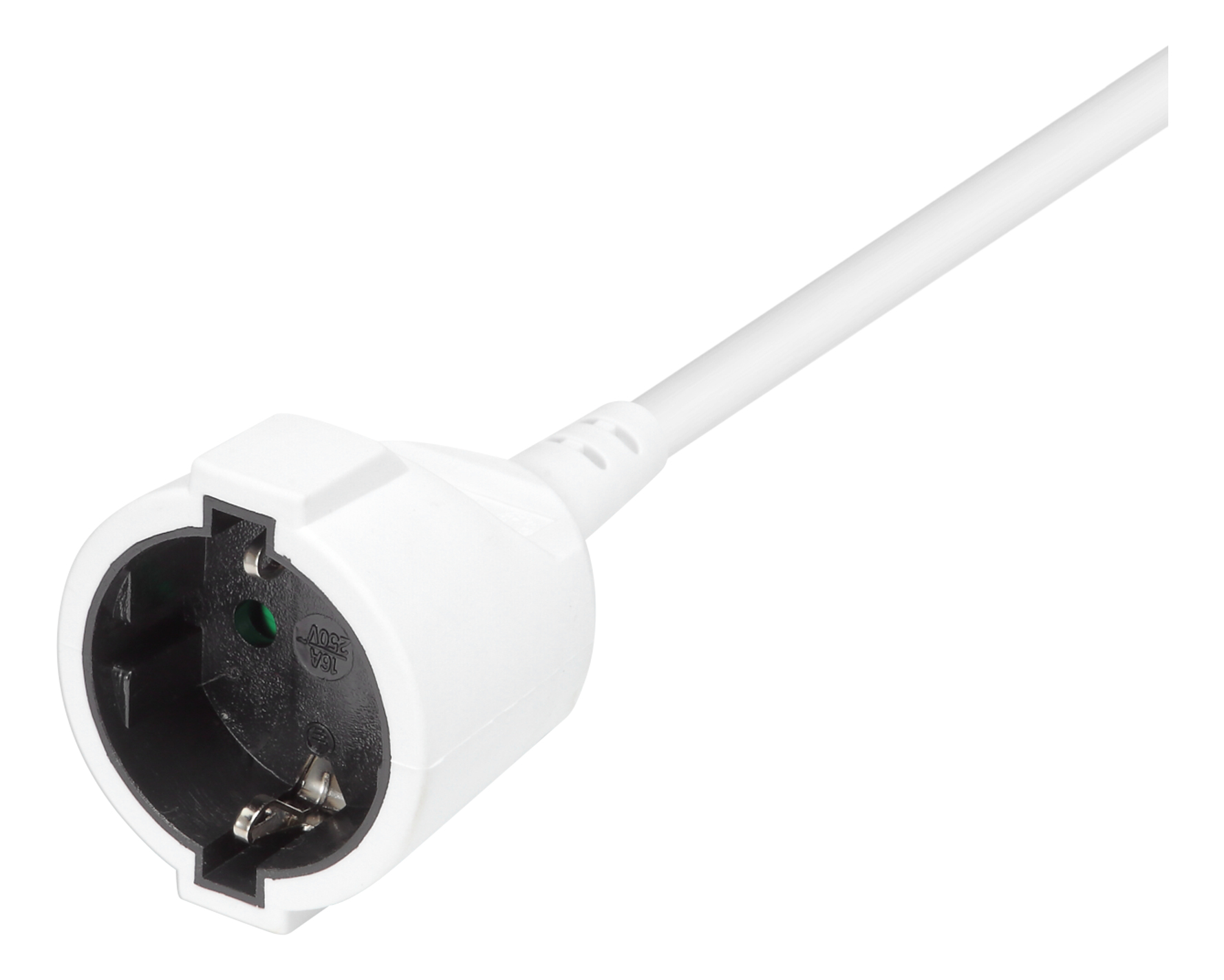 EU Product - Grounded Extension Cable, 3m - White thumbnail