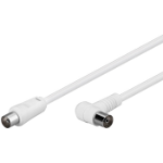 Microconnect COAX015WA coaxial cable 1.5 m IEC White