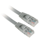 C2G 14ft Cat5E 350MHz Snagless Patch Cable Gray networking cable 167.7" (4.26 m)