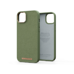 Njord byELEMENTS Suede Comfort+ Case - iPhone 14 Plus - Olive