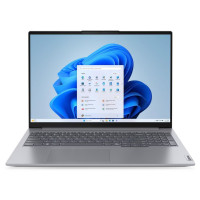 Lenovo NOTEBOOK THINKBOOK 16 G7 ARP, AMD RYZEN 5 7535HS, 3.3-4.55GHz/16MB, 6C, 16GB, 512GB SSD, AMD RADEON 660M, 16' WUXGA 1920x1200 IPS 300NITS AG, WIFI6E, BT, LAN, USB-A, USB-C, USB4, HDMI, WIN 11 PRO, 3YW, ARCTIC GREY
