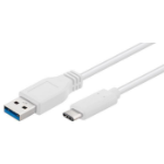 Microconnect USB3.1CA02W USB cable USB 3.2 Gen 1 (3.1 Gen 1) 0.2 m USB C USB A White