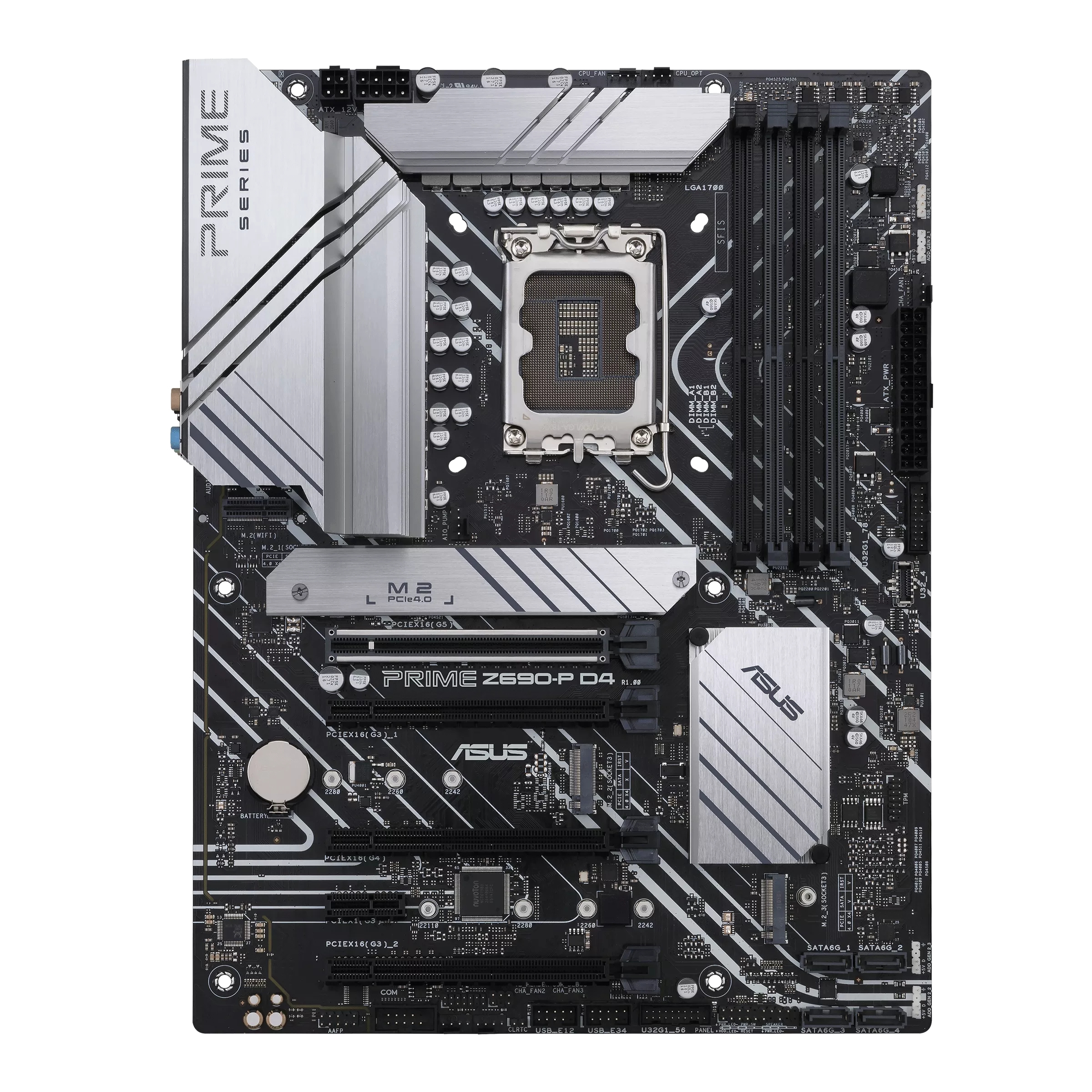 Image of ASUS PRIME Z690-P D4-CSM Intel Z690 LGA 1700 ATX
