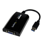 StarTech.com USB32VGAPRO USB graphics adapter 1920 x 1200 pixels Black