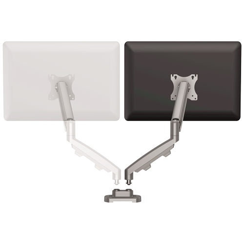 Photos - Mount/Stand Fellowes Eppa Dual Monitor Arm Kit - Silver 9683701 