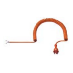 Bachmann 665.870 electriciteitssnoer Oranje 2,5 m