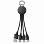 JLC PS58 3 in 1 charging Cable USB (Male) to 1 x Type C 1 x Mini USB 1 x lightning
