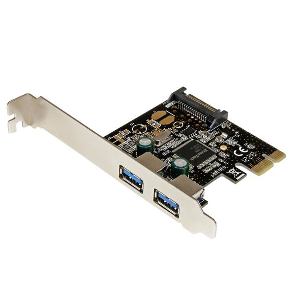 Image of StarTech.com 2 Port PCI Express PCIe SuperSpeed USB 3.0 Controller...