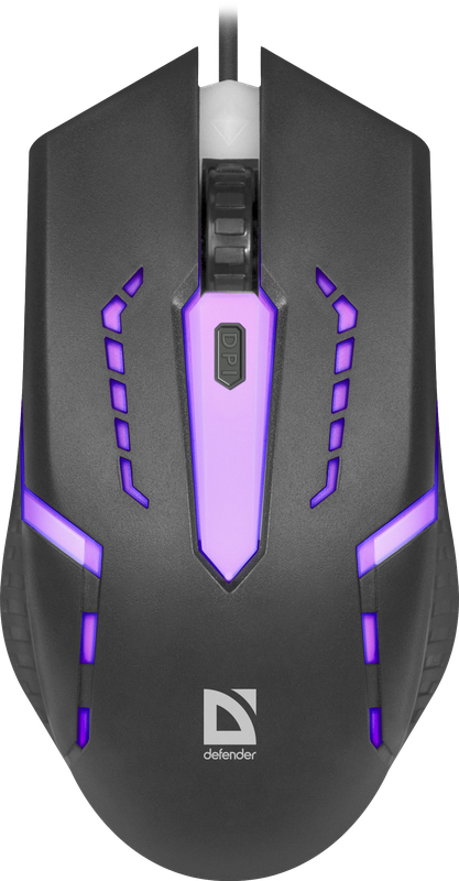Defender FLASH MB-600L mouse Gaming Ambidextrous USB Type-A Optical 1200 DPI