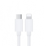 USP Lightning to USB-C Fast Charge Cable (1M) White - Support 2.4A, Premium Quality,480Mbps Transfer, Tested 10K+ Bend, Apple iPhone, iPad, MacBook