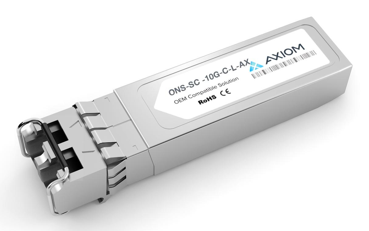 Axiom ONS-SC+-10G-C-L-AX Compatible 10G SFP+ 80 km Transceiver