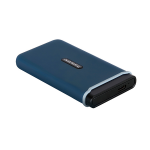 Transcend ESD370C 500 GB USB Type-C 3.2 Gen 2 (3.1 Gen 2) Zwart, Blauw