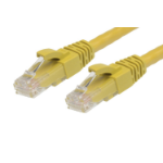 4Cabling 004.001.6003 networking cable Yellow 1 m Cat5e U/UTP (UTP)