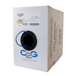 C2G 1000ft Ca6 networking cable Blue 12000" (304.8 m) Cat6 U/UTP (UTP)