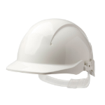 Centurion Concept Full Peak Slip Ratchet Helmet White