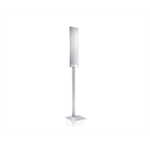 KEF T Series Floorstand (Pair) Silver (Speakers Not Included)