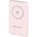 Verbatim Charge 'n' Go Magnetic Wireless Power Bank 5000mAh Pink
