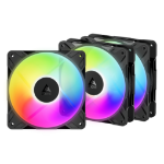 ARCTIC Freezer P12 Pro Reverse A-RGB - 3 Pack Computer case Fan 12 cm Black 3 pc(s)