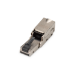 Digitus CAT 6A field connector, angled, STP with dust cap, bend protection