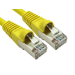 Cables Direct ART-100-HY networking cable Yellow 0.25 m Cat6a S/FTP (S-STP)