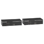 Black Box OVER CATX 4K DUAL-HEAD DISPLAYPORT USB 2.0 KVM extender Transmitter & receiver