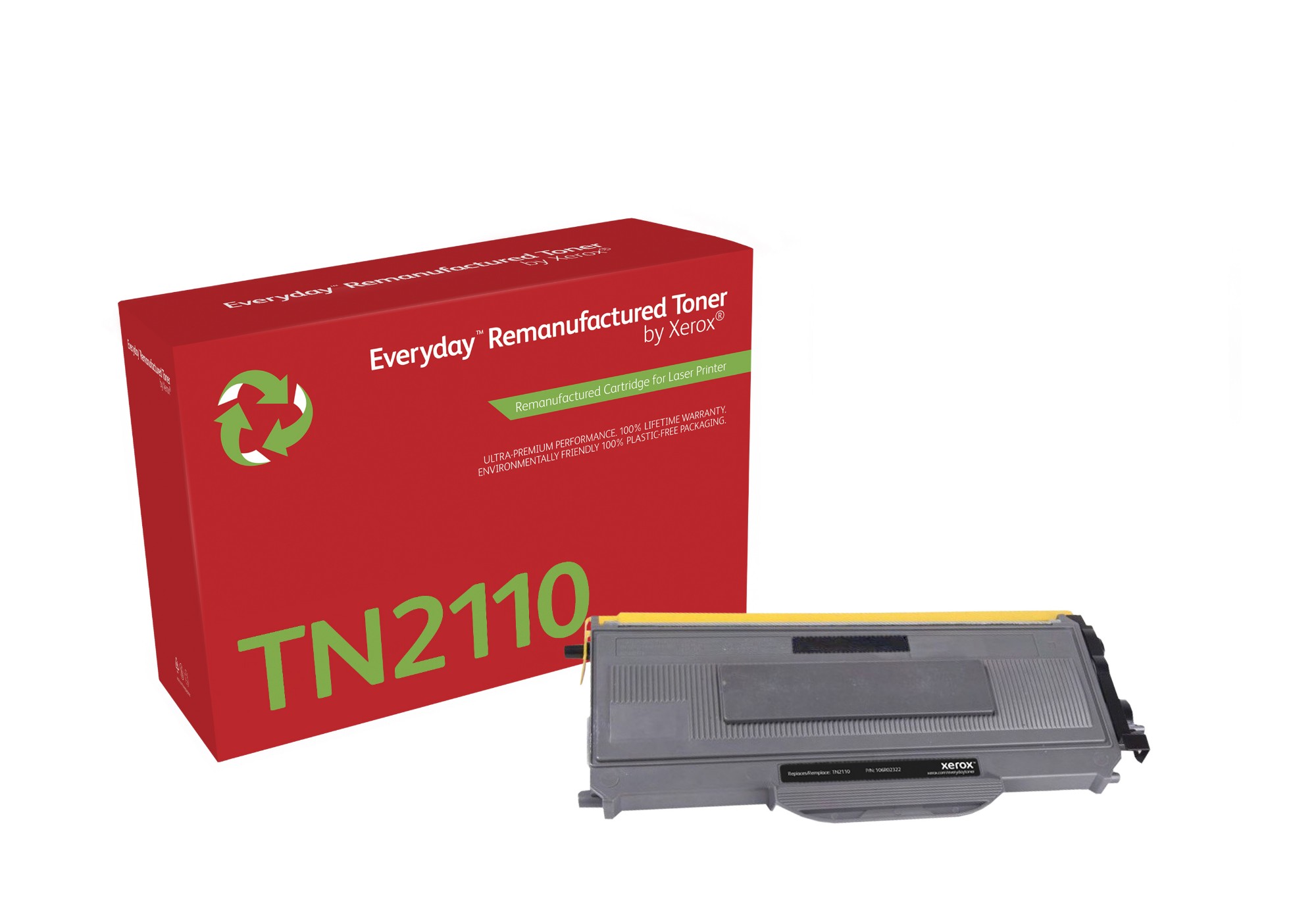 Photos - Ink & Toner Cartridge Xerox 106R02322 Toner-kit, 1.5K pages  for Br (replaces Brother TN2110)