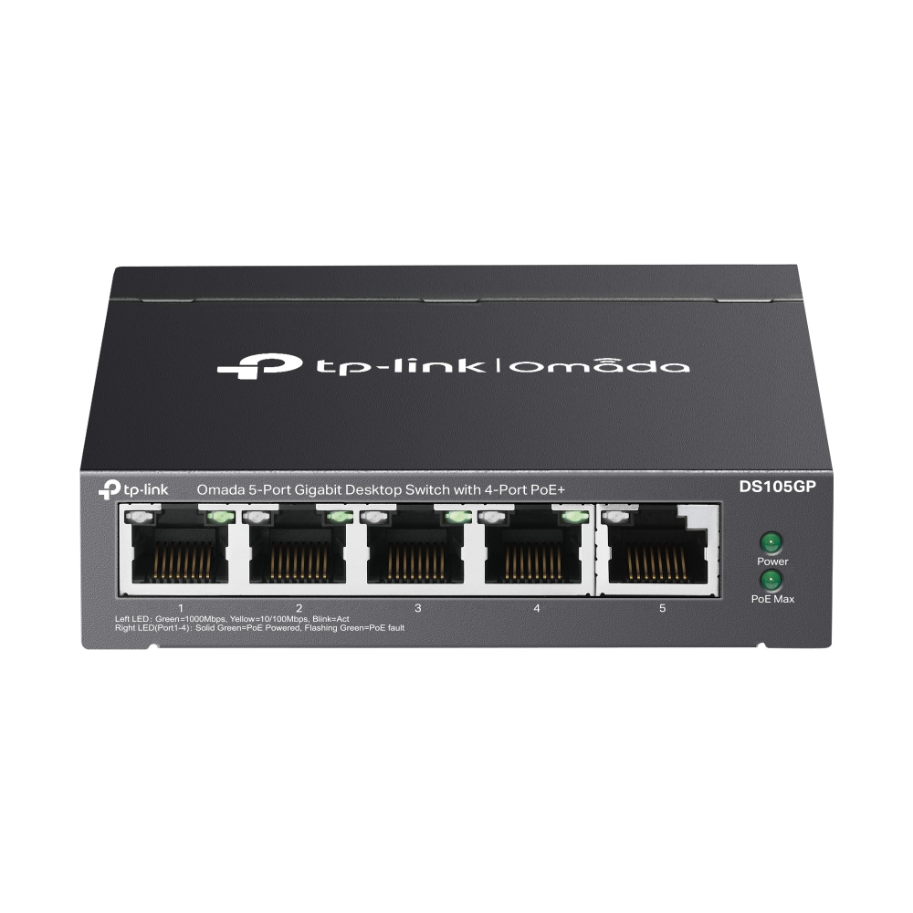 TP-Link DS105GP 5-Port Gigabit Network Switch TP-Link DS105GP 5-Port Gigabit Network Switch