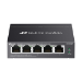 TP-Link Omada DS105GP network switch Unmanaged Gigabit Ethernet (10/100/1000) Power over Ethernet (PoE) Black