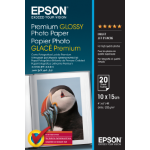 Epson Premium Glossy Photo Paper - 10x15cm - 20 Sheets