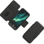 Doro Aurora A11 wallet case graphite