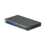 NETGEAR GS524UP-100AJS network switch Gigabit Ethernet (10/100/1000) Power over Ethernet (PoE) Grey