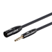 Monoprice 18814 audio cable 78.7" (2 m) XLR 6.35mm TRS Black