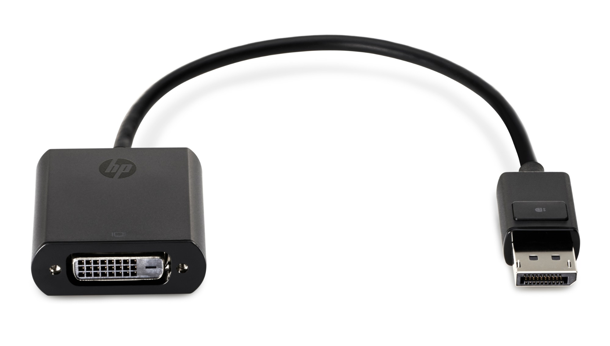Photos - Cable (video, audio, USB) HP DisplayPort to DVI-D Adapter FH973AT 