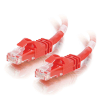 C2G Cat6, 8ft. networking cable Red 96.1" (2.44 m) U/UTP (UTP)