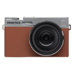Praktica DZ21 Digital Camera 21MP CMOS Sensor 16x Digital Zoom Flip LCD 4K Video - Brown - Camera Only