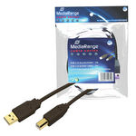MediaRange MRCS101 USB cable 1.8 m USB A USB B Black