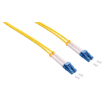 LogiLink 2m LC-LC fibre optic cable OS2 Yellow