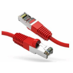 Lynn Electronics CAT5E CHOICE networking cable Red 11.8" (0.3 m)